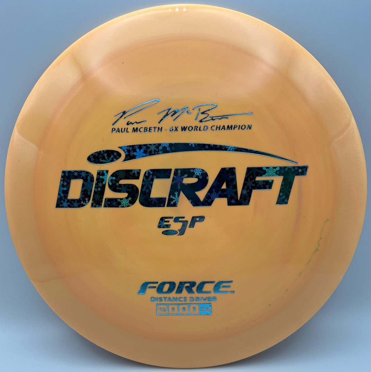 Discraft ESP Force Paul McBeth 6x Signature Series
