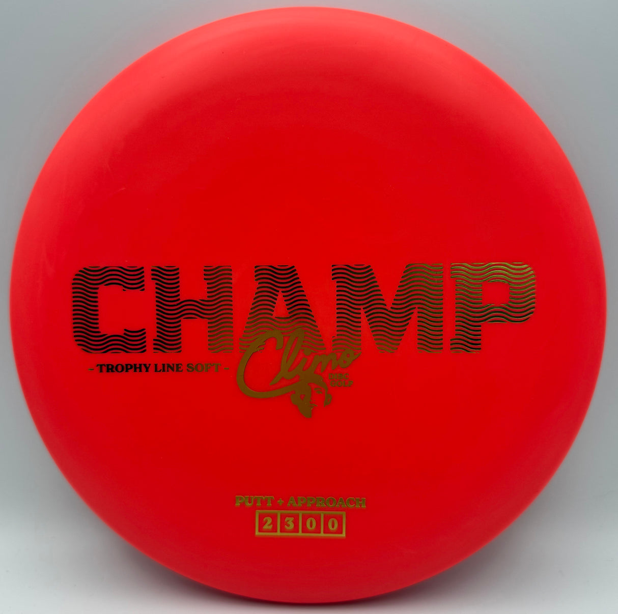 Climo First Run Trophy Line Soft Champ