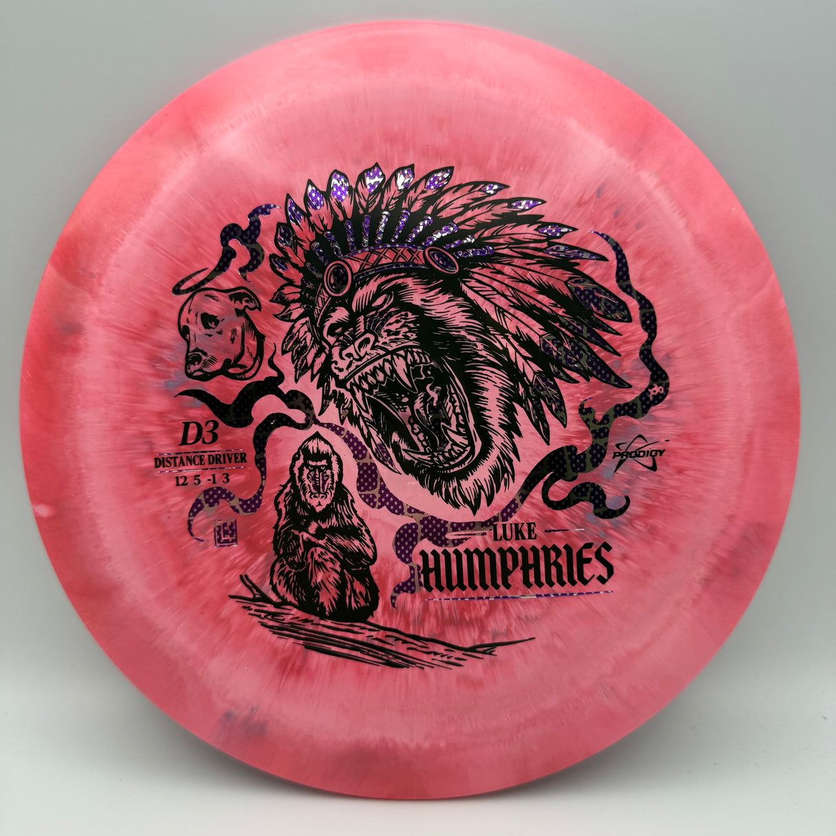 Prodigy 2026 Signature Series Luke Humphries D3 500 Spectrum Plastic