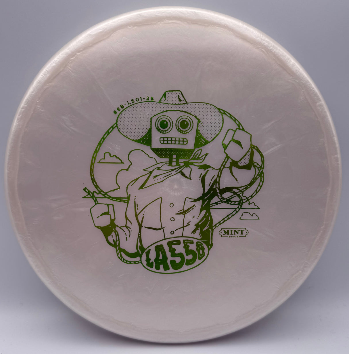 Mint Discs Lasso Sublime Plastic | Robot Cowboy by Brad Bond