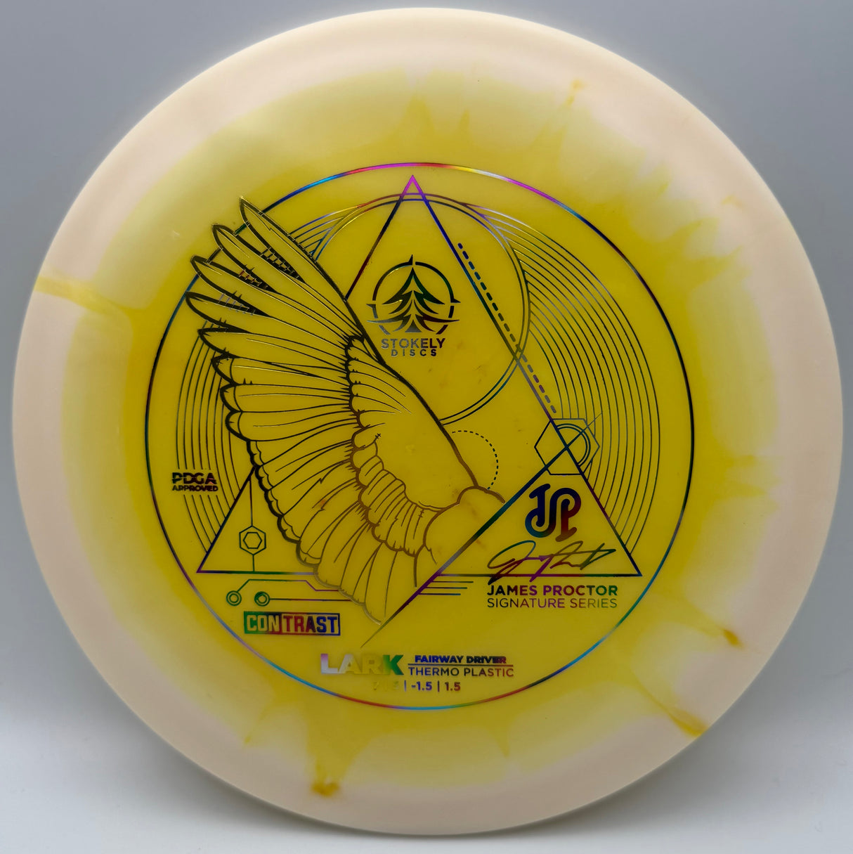 Stokely Discs - Lark Signature Contrast Thermo Plastic