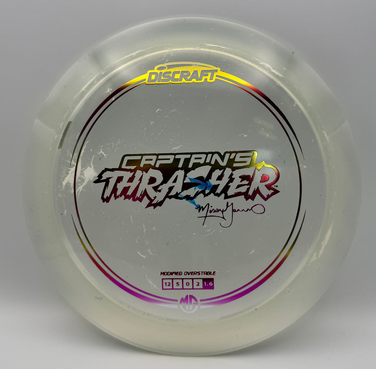 Discraft 2025 Z Jawbreaker Captain’s Thrasher – Missy Gannon Team Series