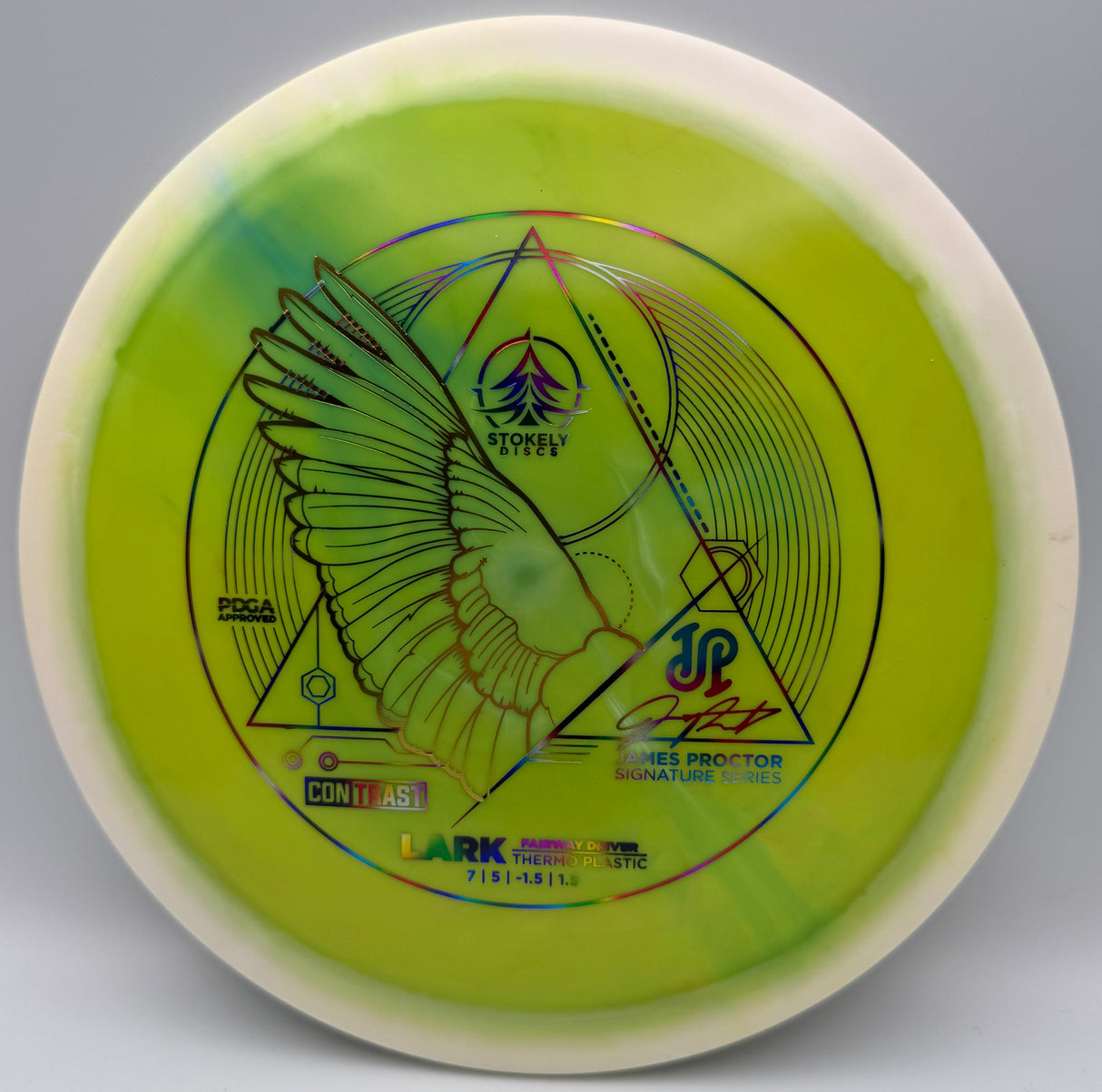 Stokely Discs - Lark Signature Contrast Thermo Plastic