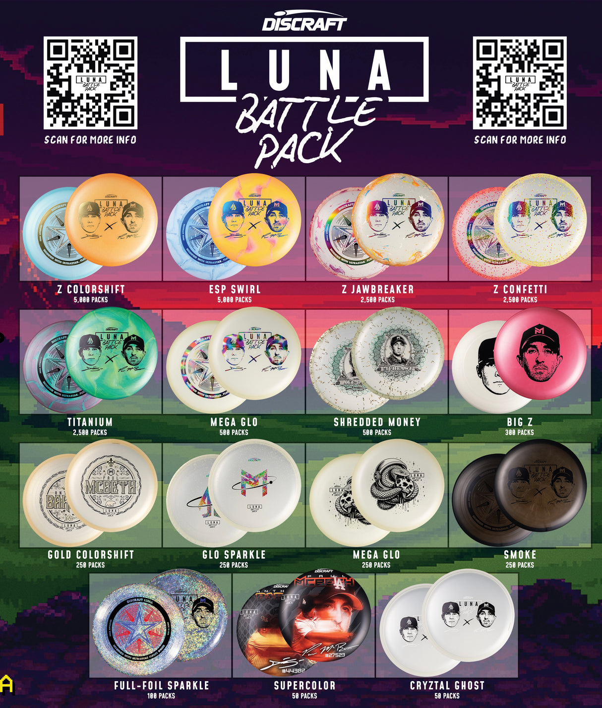 Discraft Luna Battle Pack