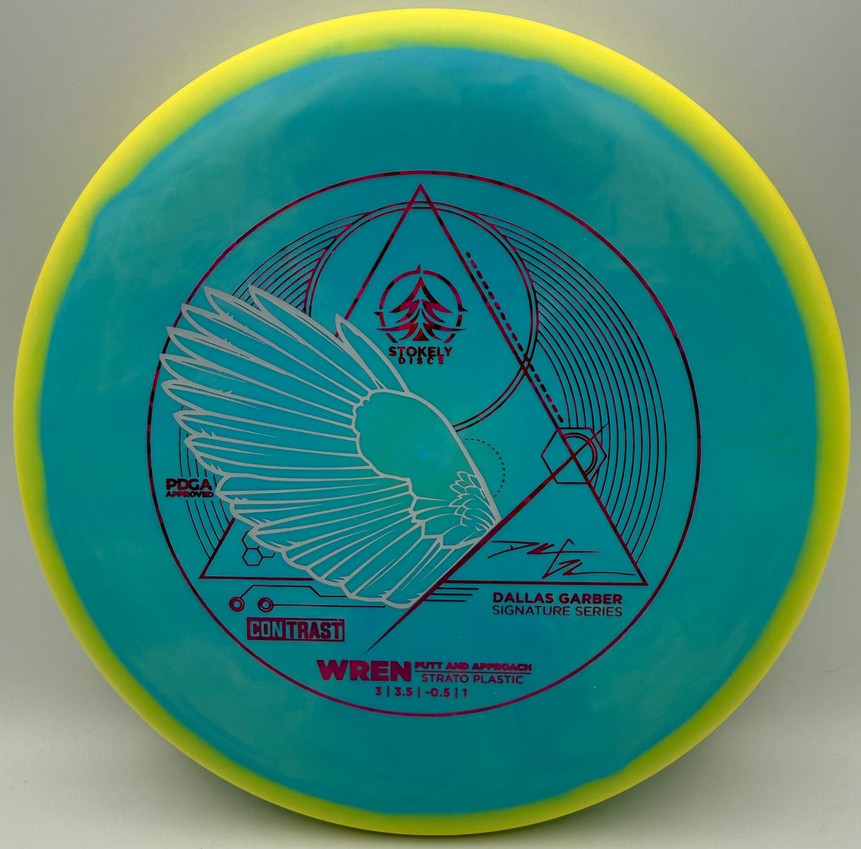 Stokely Discs - Wren Signature Contrast Strato Plastic