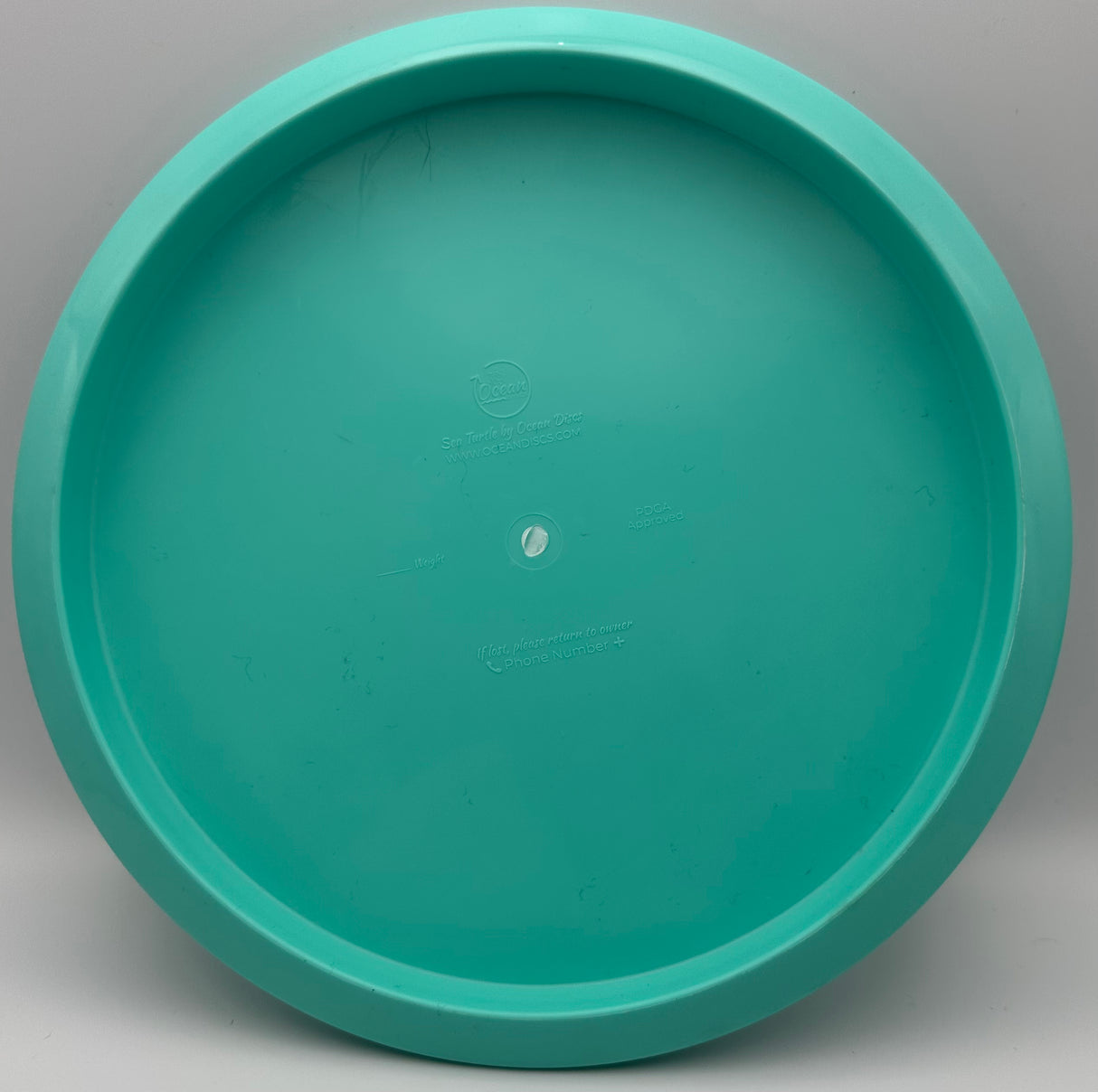 Ocean Discs Marine Sea Turtle - Blank