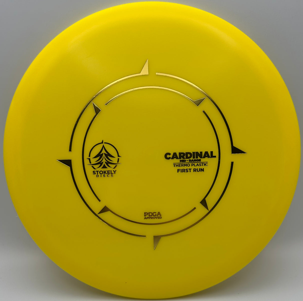 Stokely Discs - Cardinal Thermo Plastic First Run