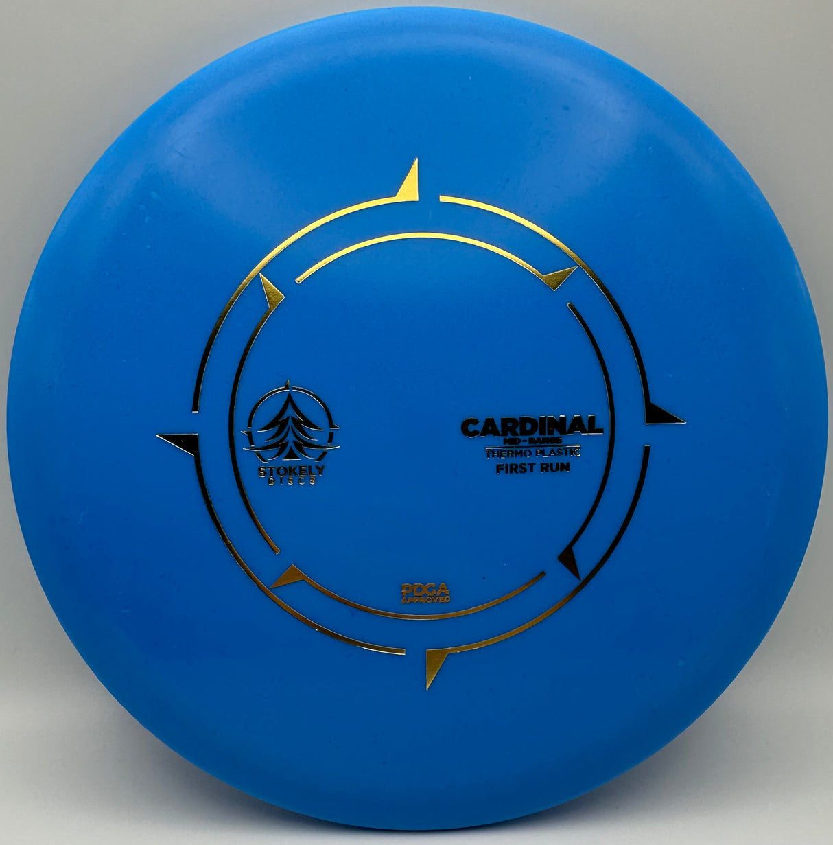 Stokely Discs - Cardinal Thermo Plastic First Run