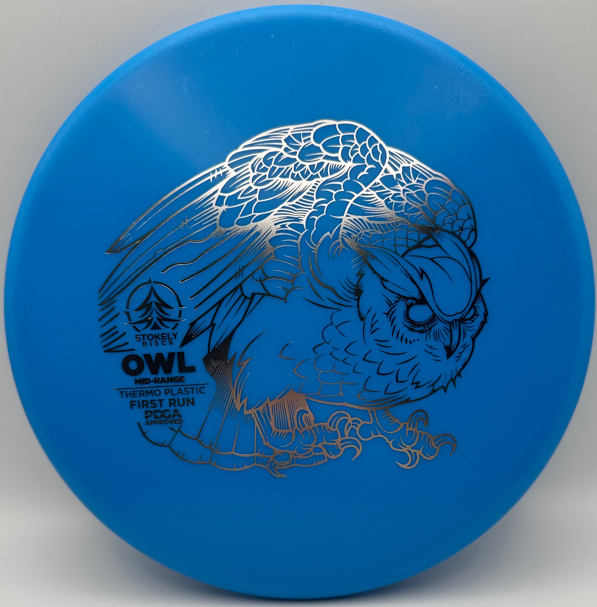 Stokely Discs - Owl Thermo Plastic First Run