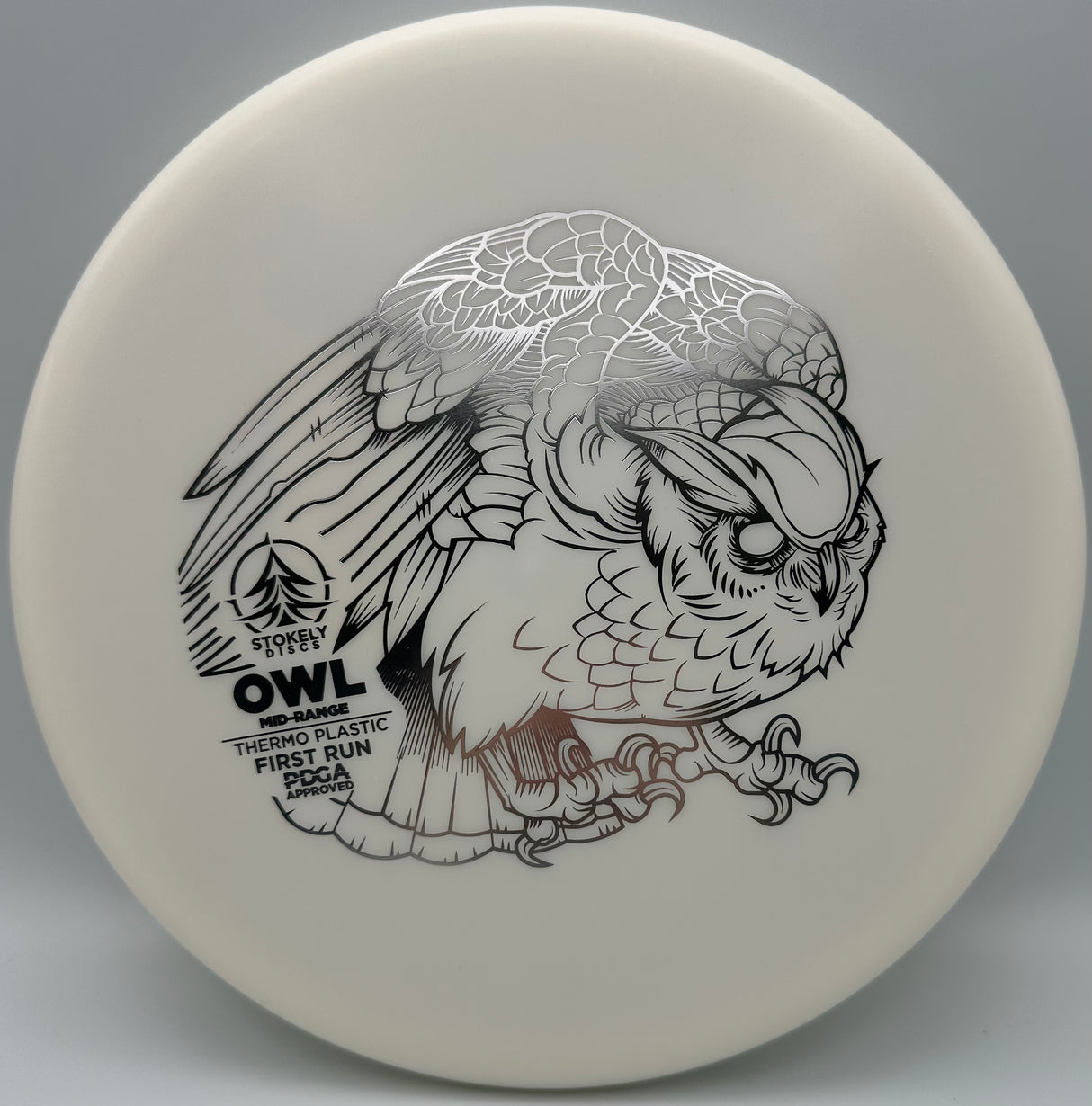 Stokely Discs - Owl Thermo Plastic First Run