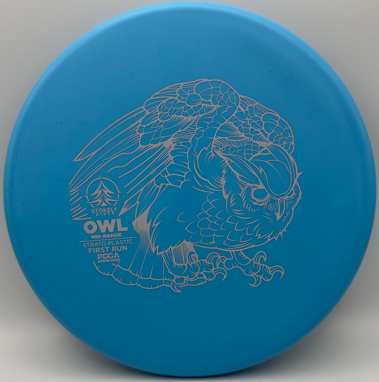 Stokely Discs - Owl Strato Plastic First Run