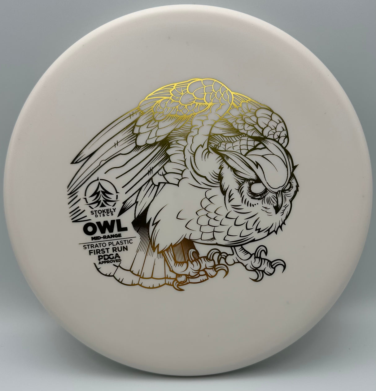 Stokely Discs - Owl Strato Plastic First Run