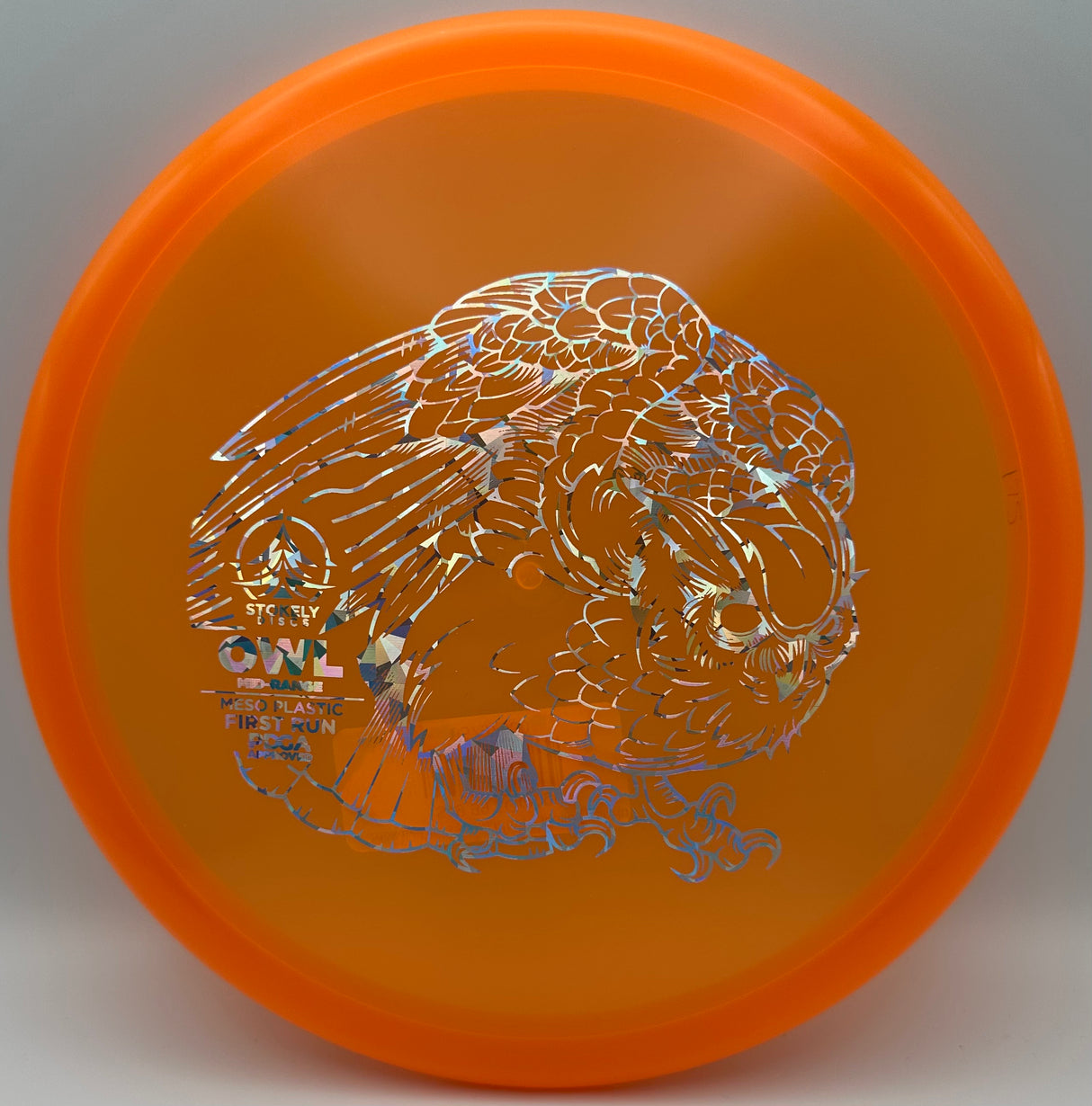 Stokely Discs - Owl Meso Plastic First Run