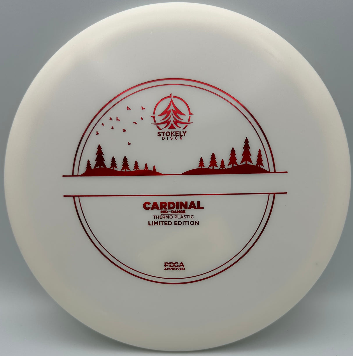 Stokely Discs - Cardinal Thermo Plastic Limited Edition