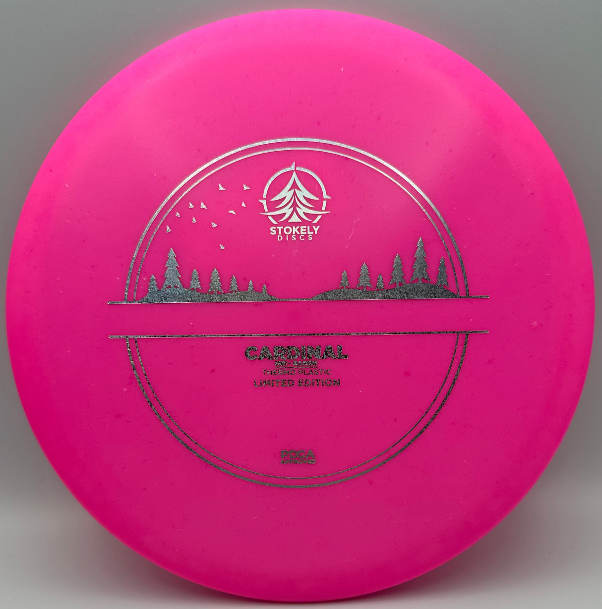Stokely Discs - Cardinal Thermo Plastic Limited Edition