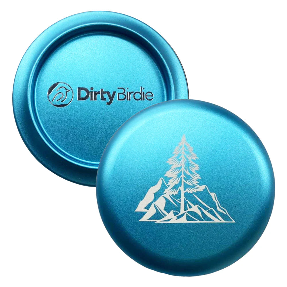 Aluminum Teal Mountain Dirty Birdie Mini Marker