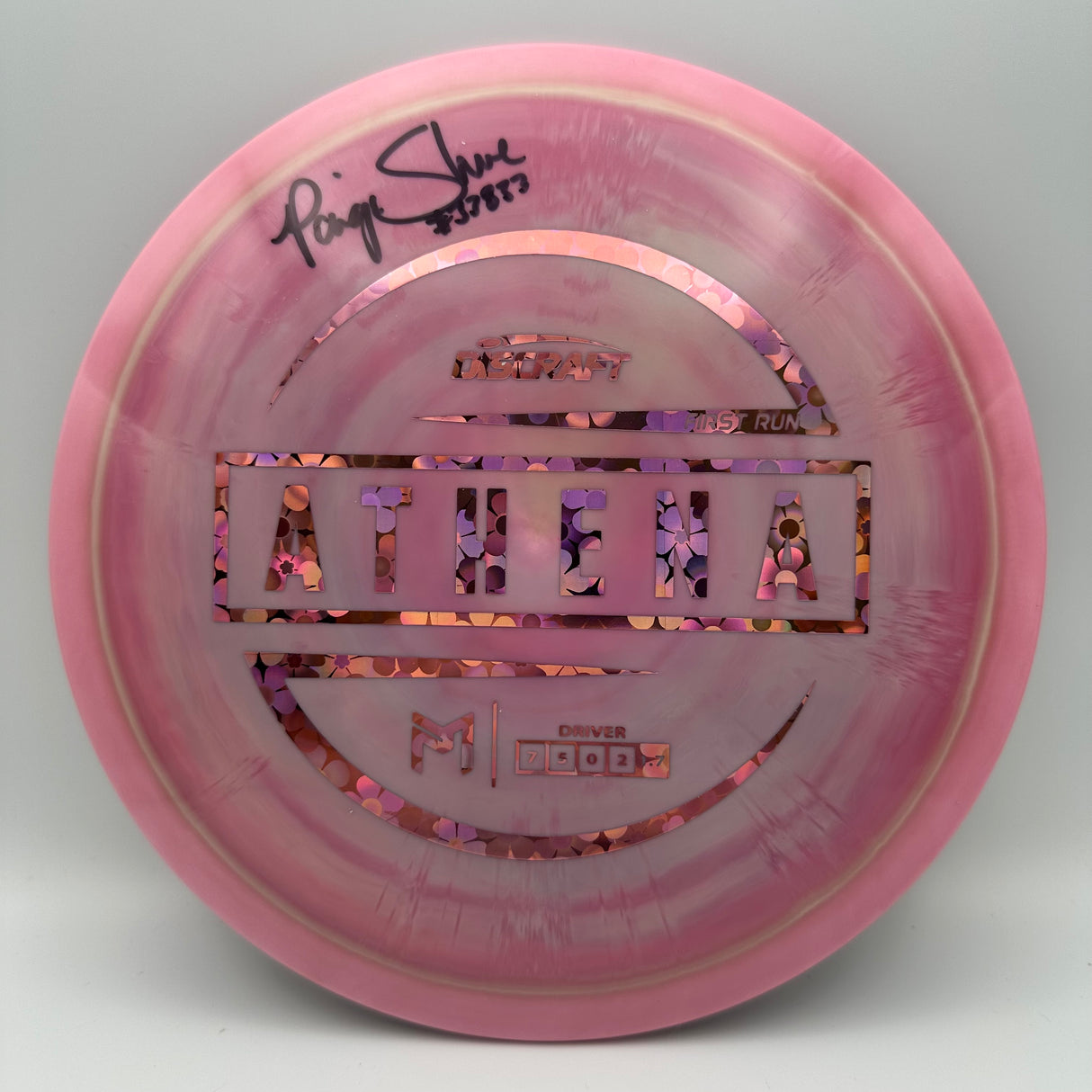 Discraft Athena ESP First Run Signed Paige Shue