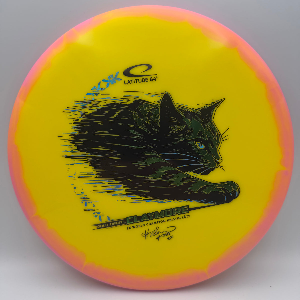 Latitude 64 Claymore Gold Orbit Kristin Lätt Team Series 2026