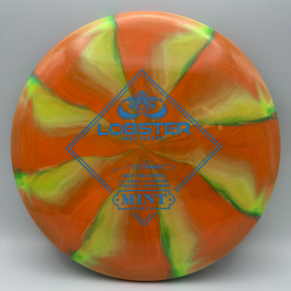 Mint Discs Apex Swirly Lobster Des Reading