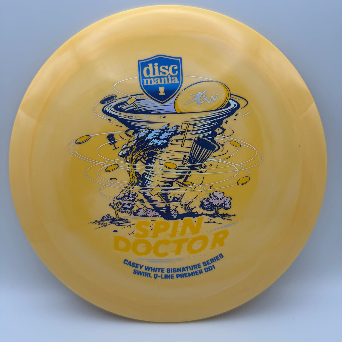 Discmania DD1 Spin Doctor - Casey White Signature Series Swirl Q-Line Premier