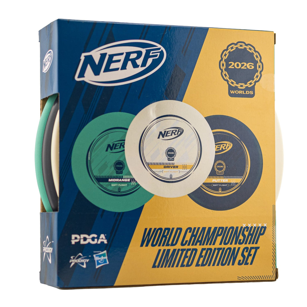 NERF Soft Flight PDGA World Championship - Limited Edition 3 Disc Set