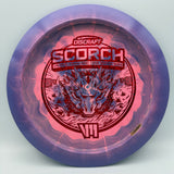 Jordan and Morgan Lynds Discraft Scorch Front Autographed