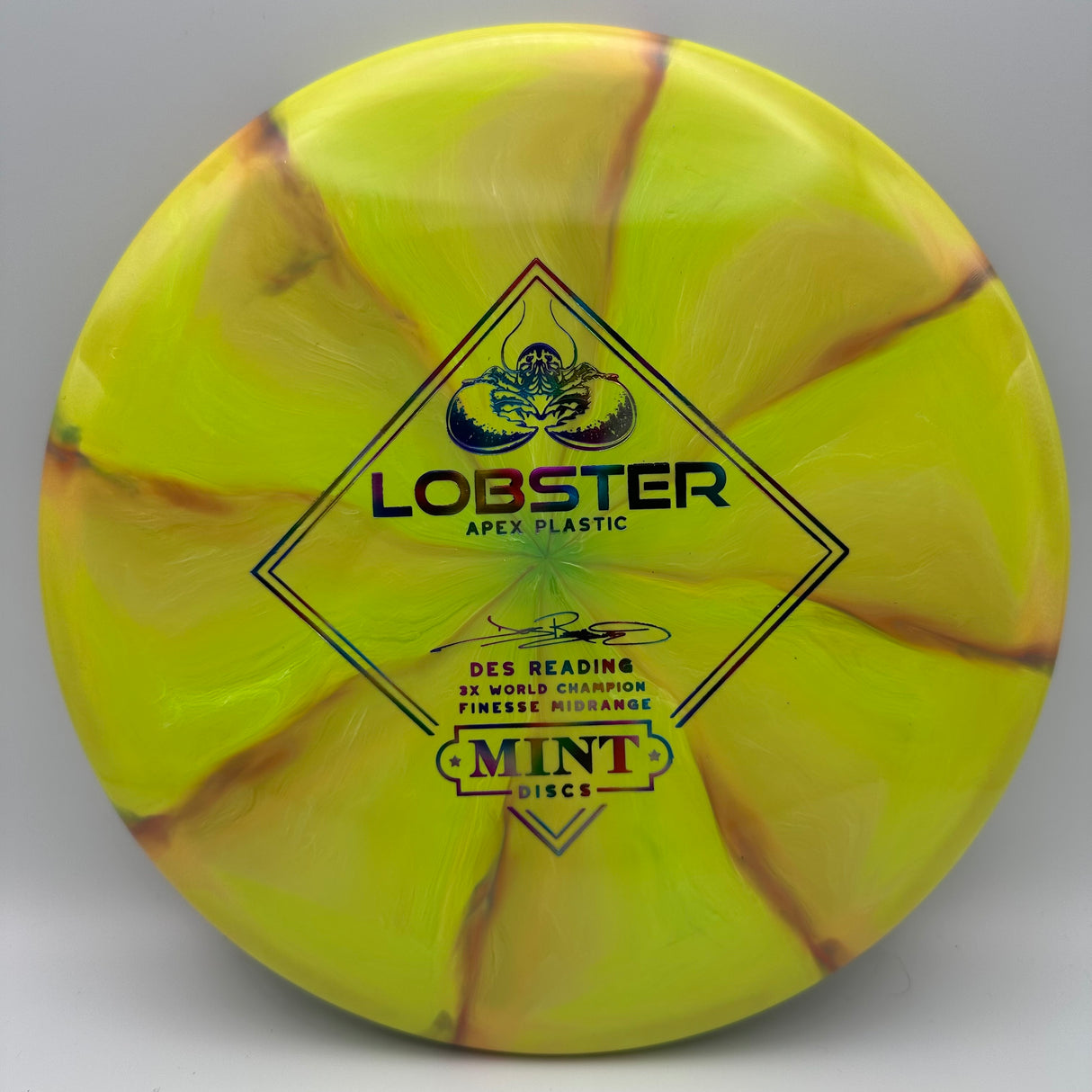 Mint Discs Apex Swirly Lobster Des Reading