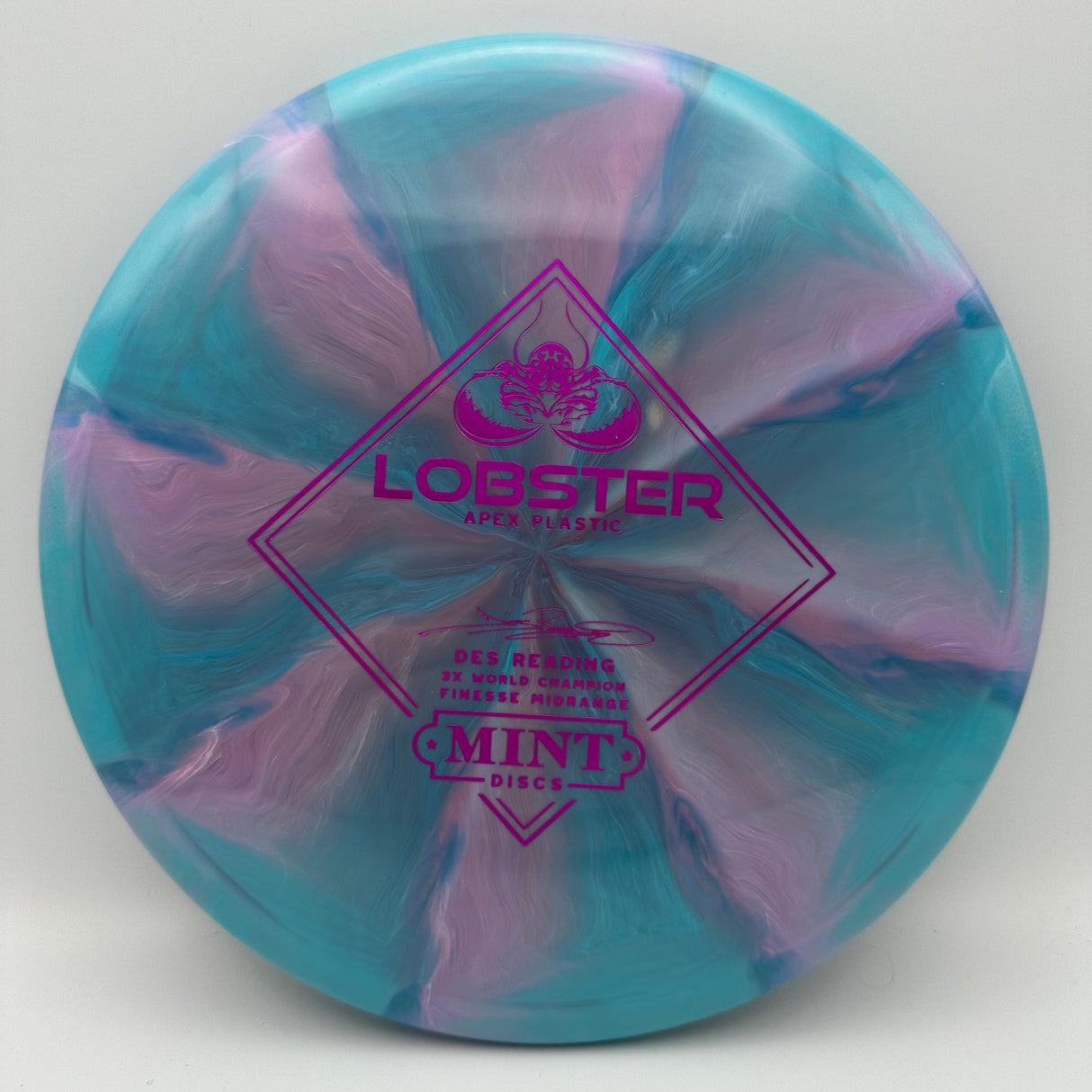 Mint Discs Apex Swirly Lobster Des Reading