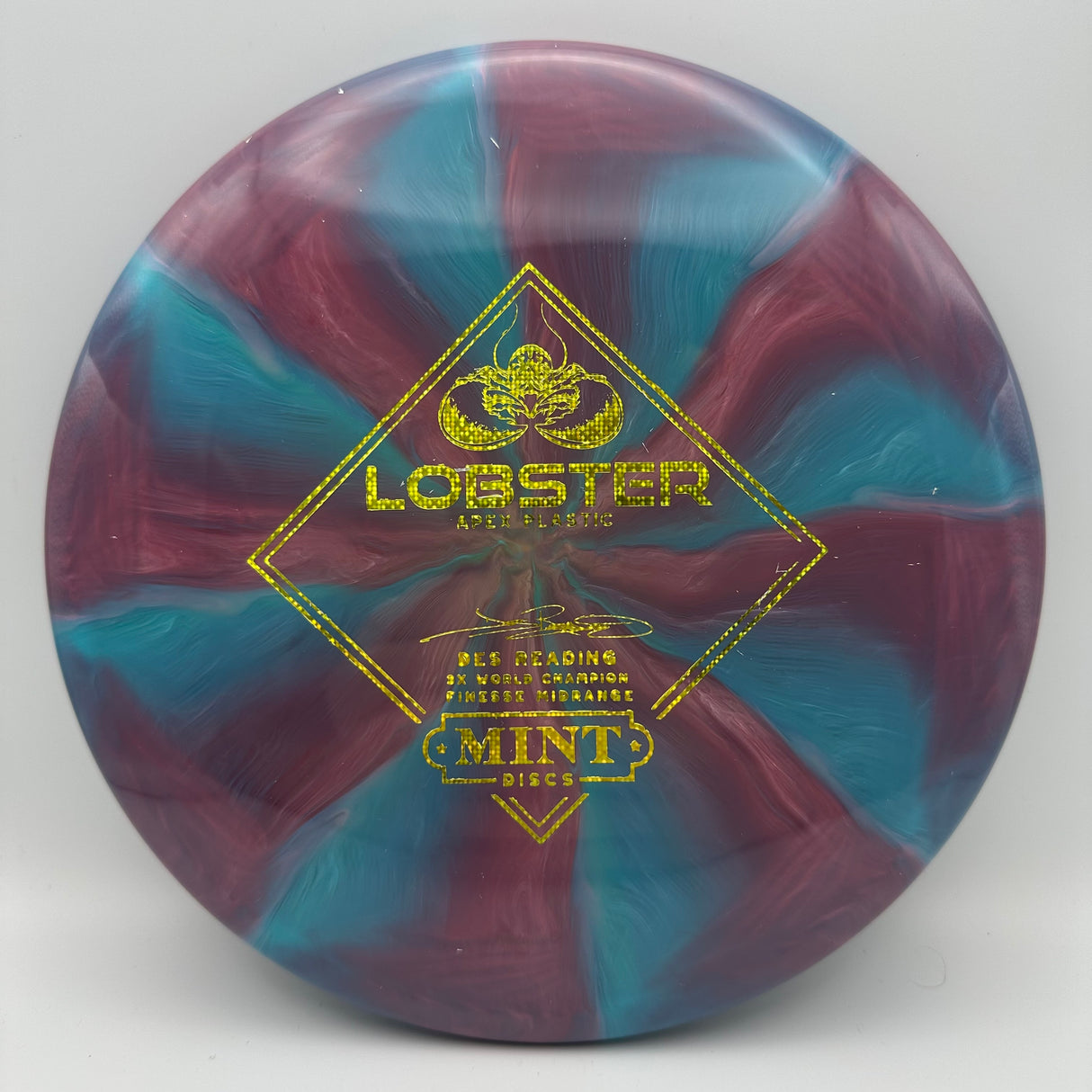 Mint Discs Apex Swirly Lobster Des Reading