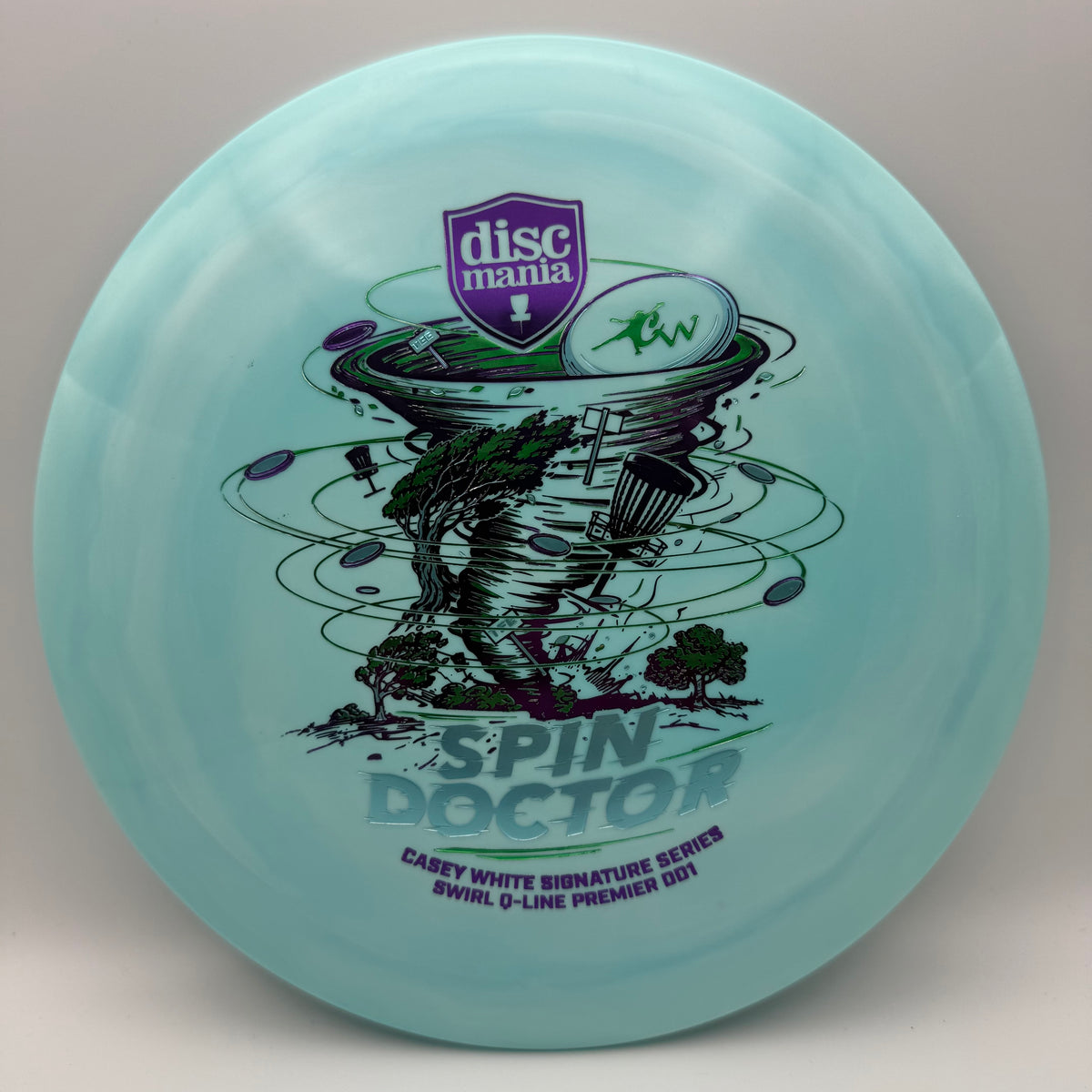 Discmania DD1 Spin Doctor - Casey White Signature Series Swirl Q-Line Premier