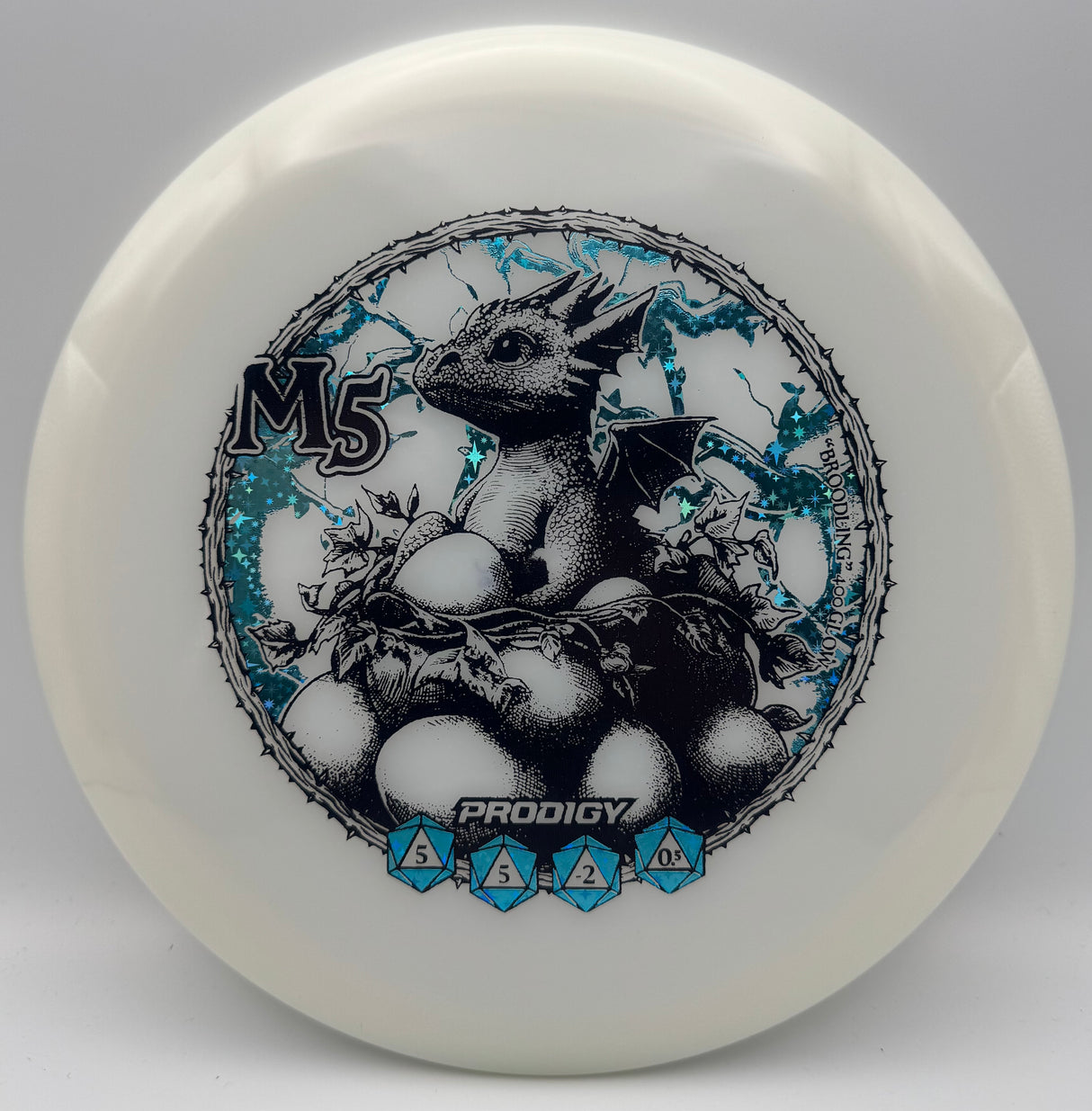 Prodigy M5 400 Glow Plastic - Brooding Stamp