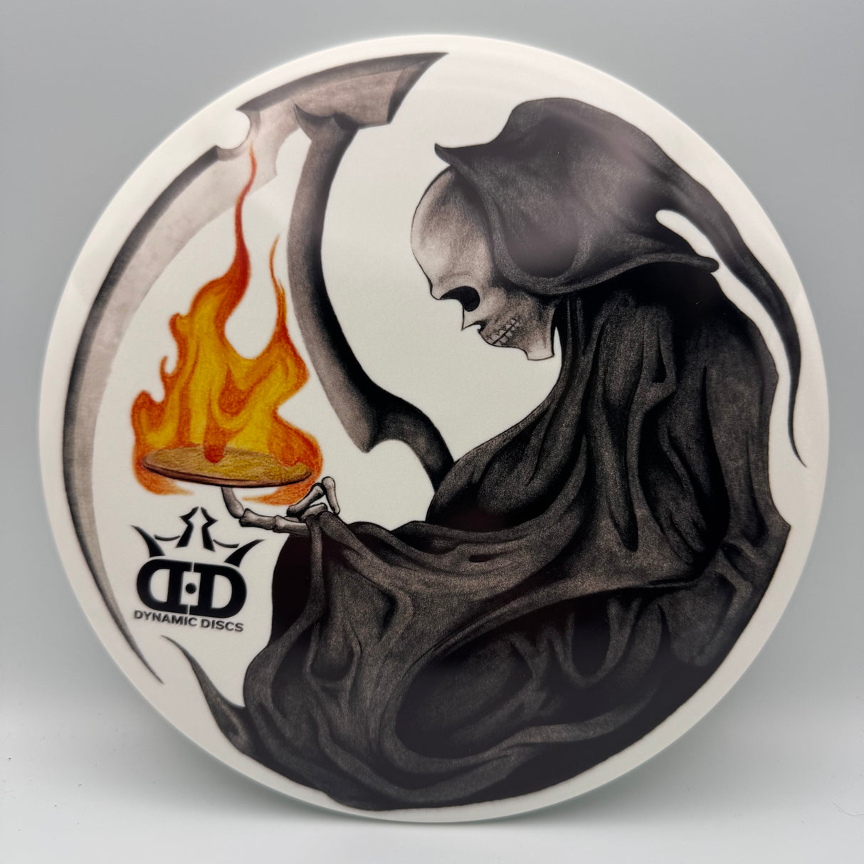 Dynamic Discs Motive Dye-abolical Series DyeMax - Grim Reaper Flame