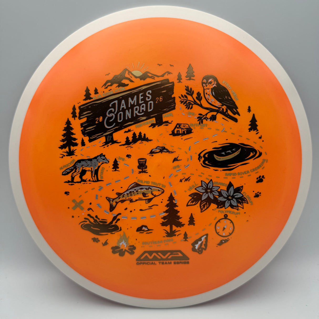 MVP Discs Fission Trail Special Edition Team Conrad