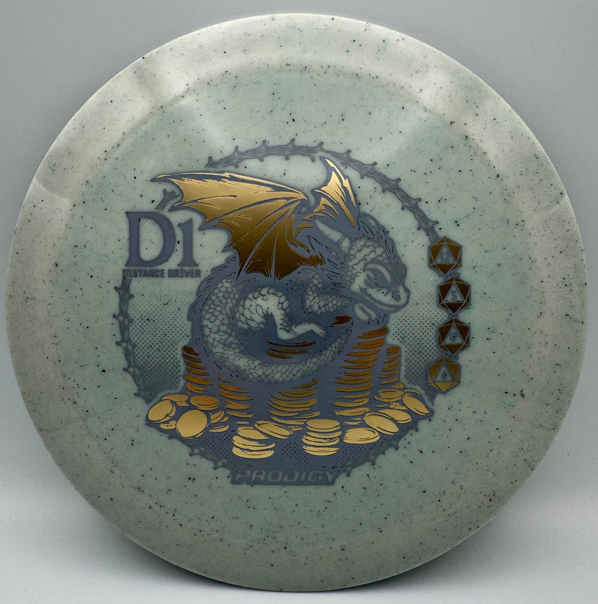 Prodigy D1 Reblend Plastic - Dragons Hoard Stamp