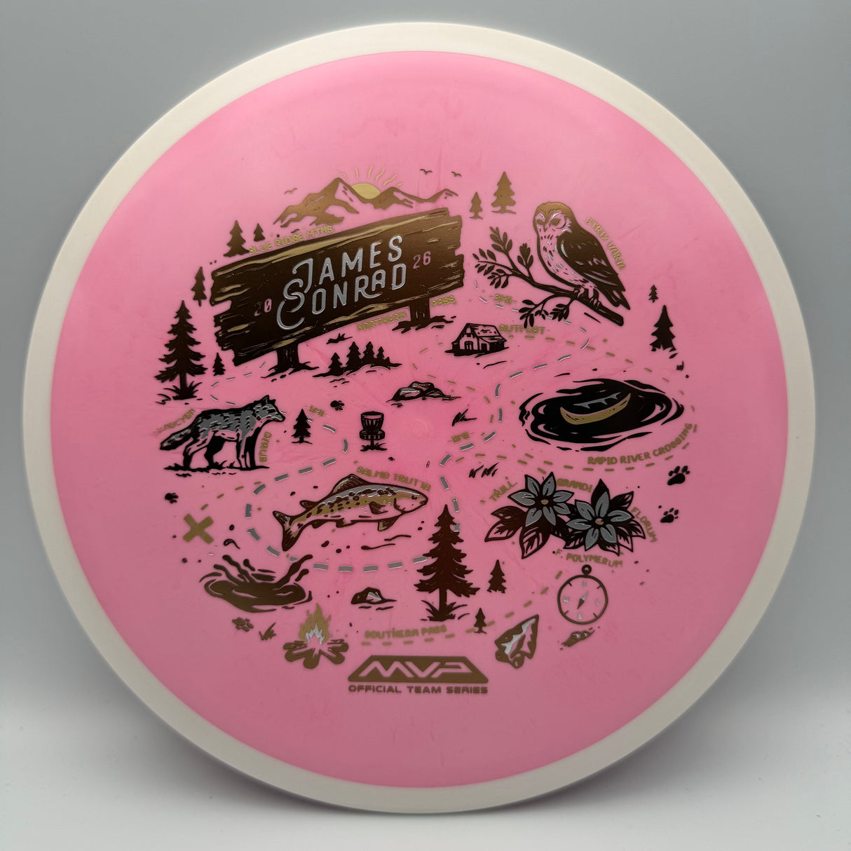 MVP Discs Fission Trail Special Edition Team Conrad
