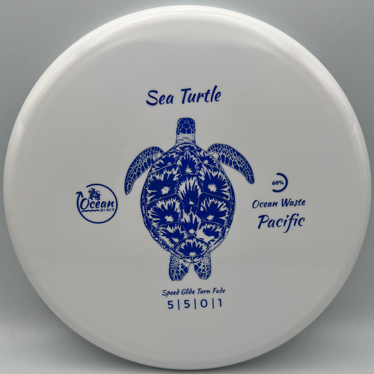 Ocean Discs Pacific Sea Turtle – Second Flight Disc Golf
