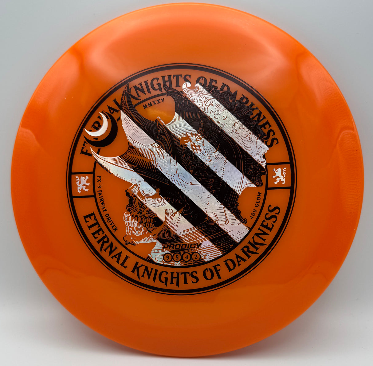 Prodigy FX-3 400 Color GLOW Plastic - Eternal Knight Stamp