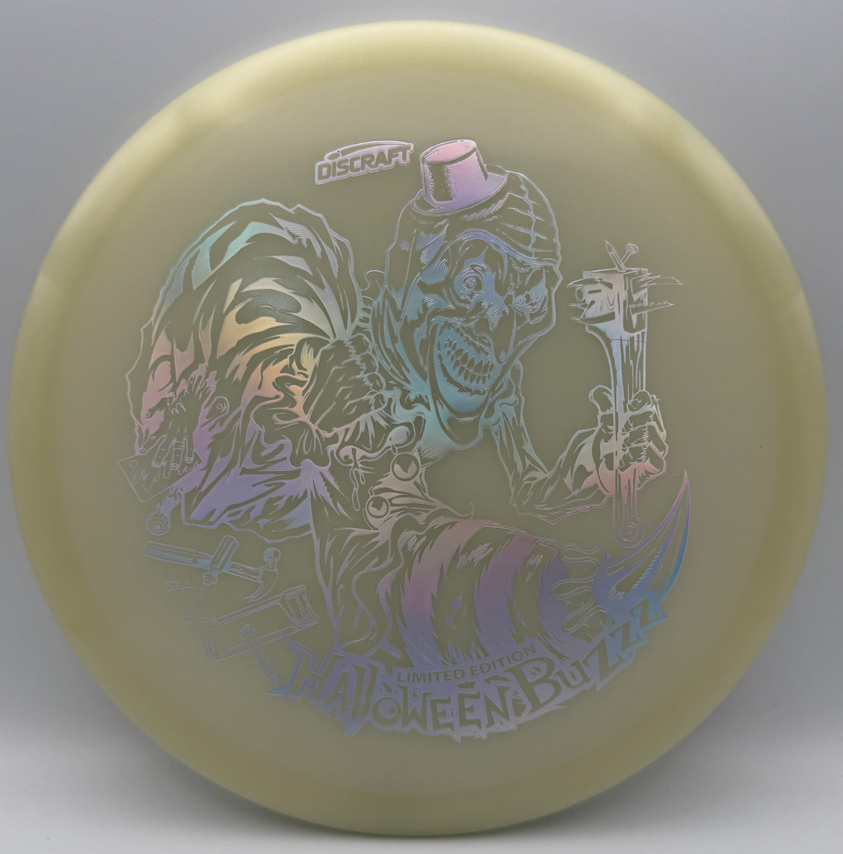 Discraft 2025 LE Halloween Single Stamped Mega Glo Buzzz