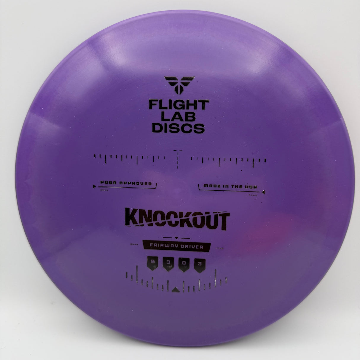 Flight Lab Discs Knockout Stock Stamp