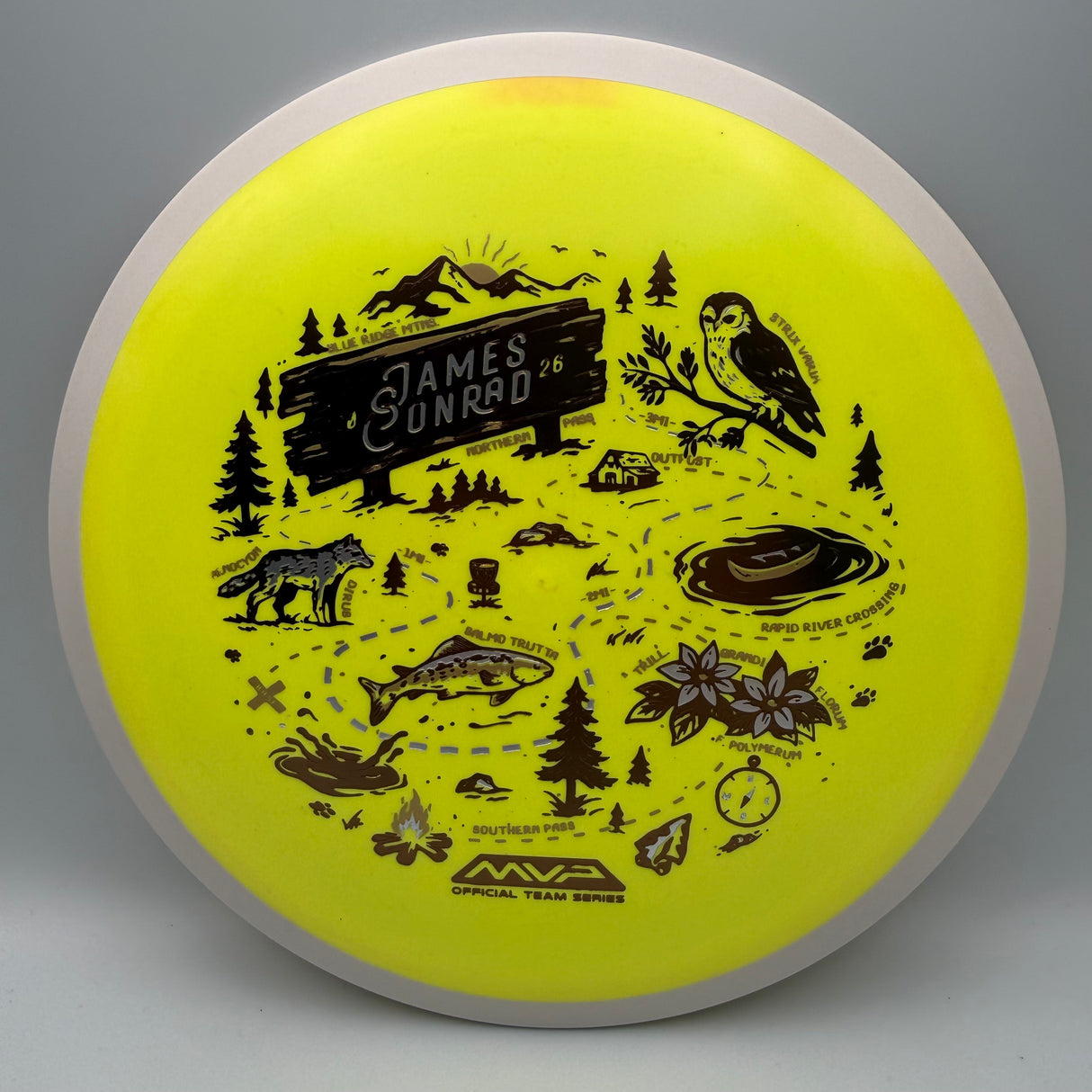 MVP Discs Fission Trail Special Edition Team Conrad