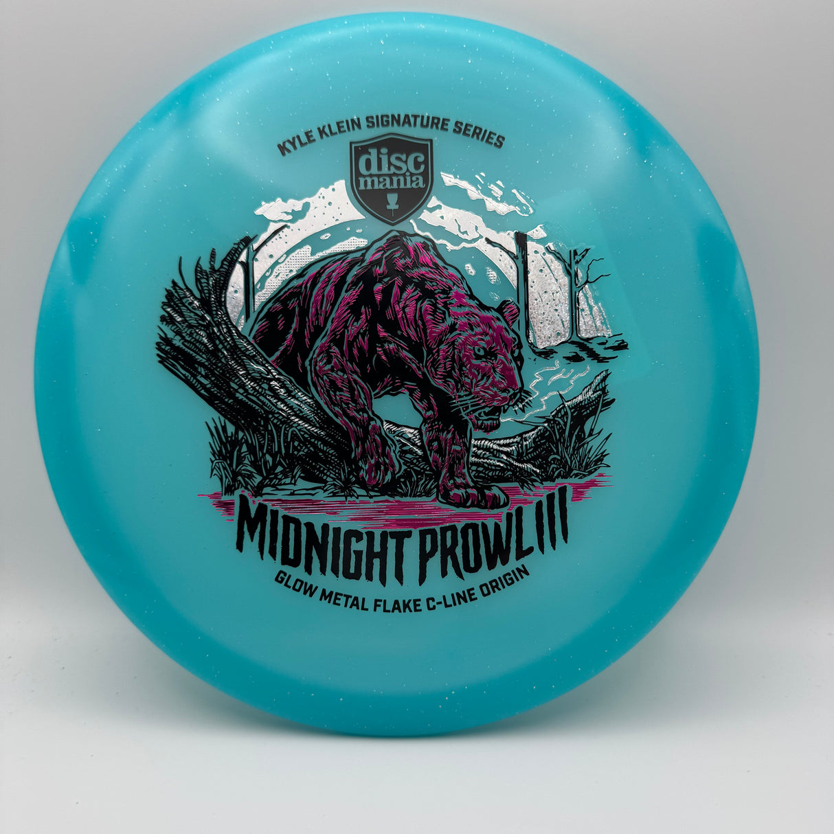 Discmania Midnight Prowl 3 - Kyle Klein Signature Series Glow Metal Flake C-Line Origin
