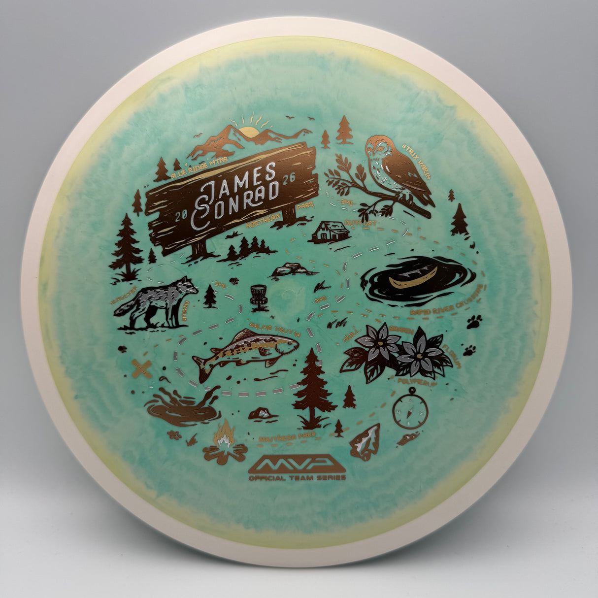MVP Discs Fission Trail Special Edition Team Conrad