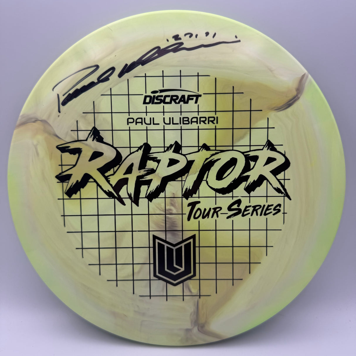 Paul Ulibarri Signed Discraft Raptor Tour Series