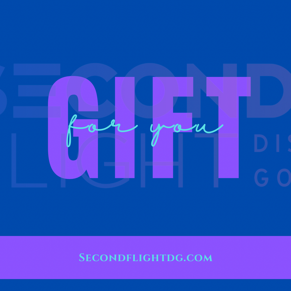 SFDG Gift Card – Second Flight Disc Golf