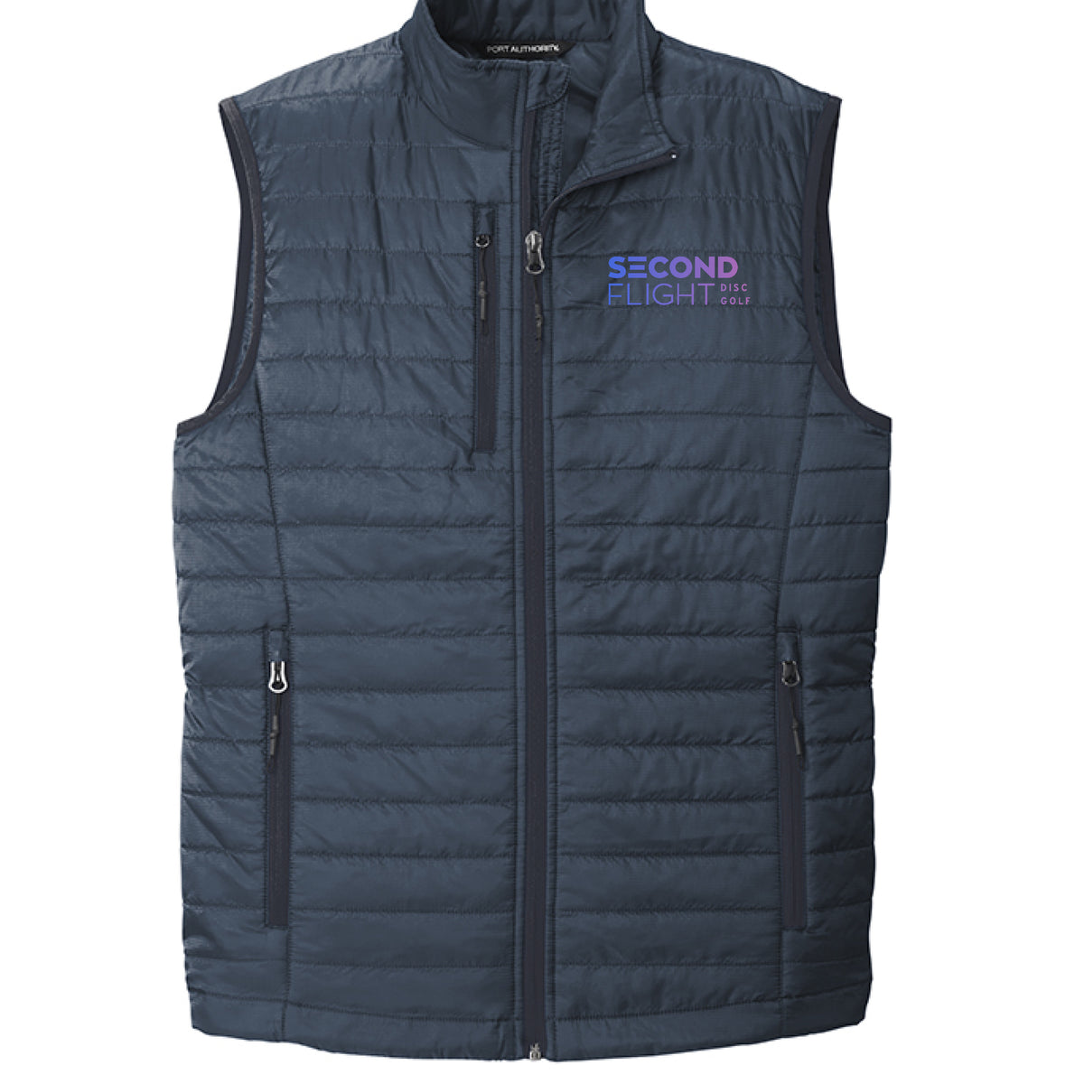 Second Flight Packable Vest Full Color Logo – Second Flight Disc Golf